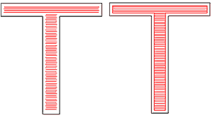 EzCad2 - лазерная гравировка Обойти контур заливки