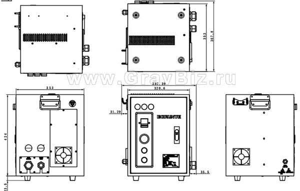 R6L V1.0 Borunte Шкаф управления роботом манипулятором